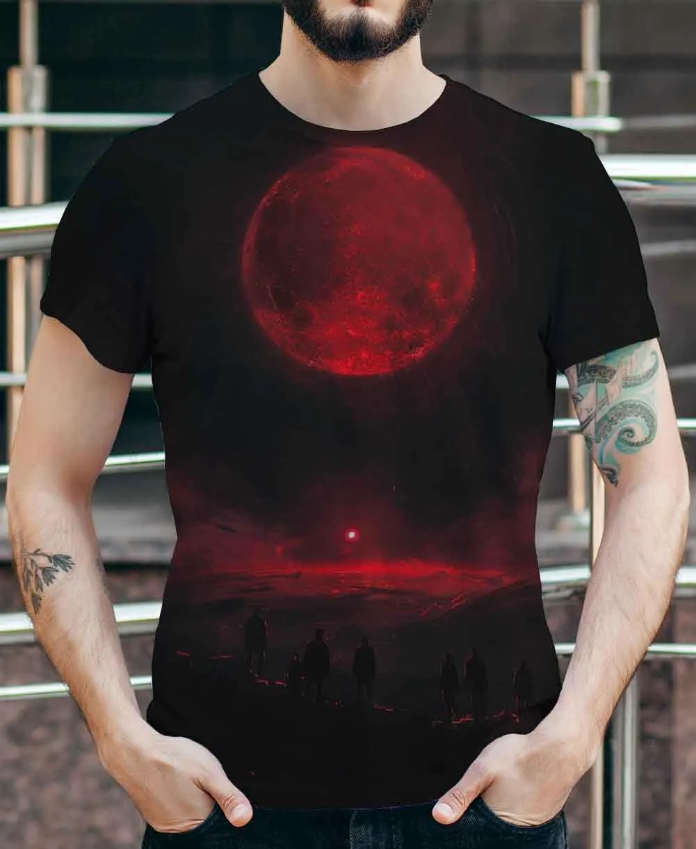 Cndiyike 3D Printed Graphic Short Sleeve T-Shirts for Men