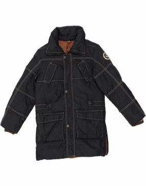 NAPAPIJRI Boys Padded Coat 12-13 Years Navy Blue Polyamide Minimal Look