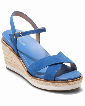 Matte Feel Holiday Step Cole Haan Silvee Espadrille Wedge Sandal