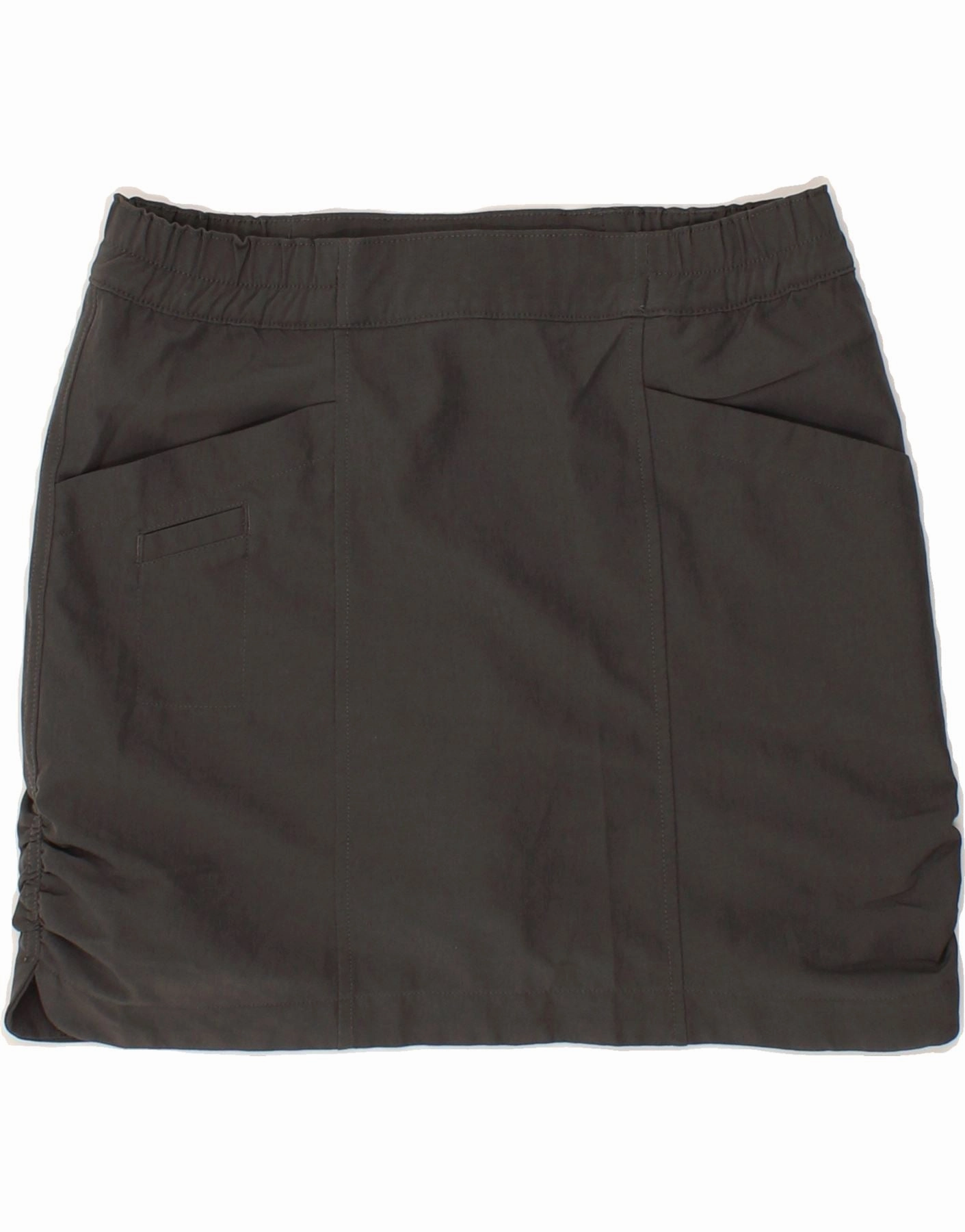 COLUMBIA Girls Omni-Shield Mini Skirt 13-14 Years Large W30 Black Bright Petal
