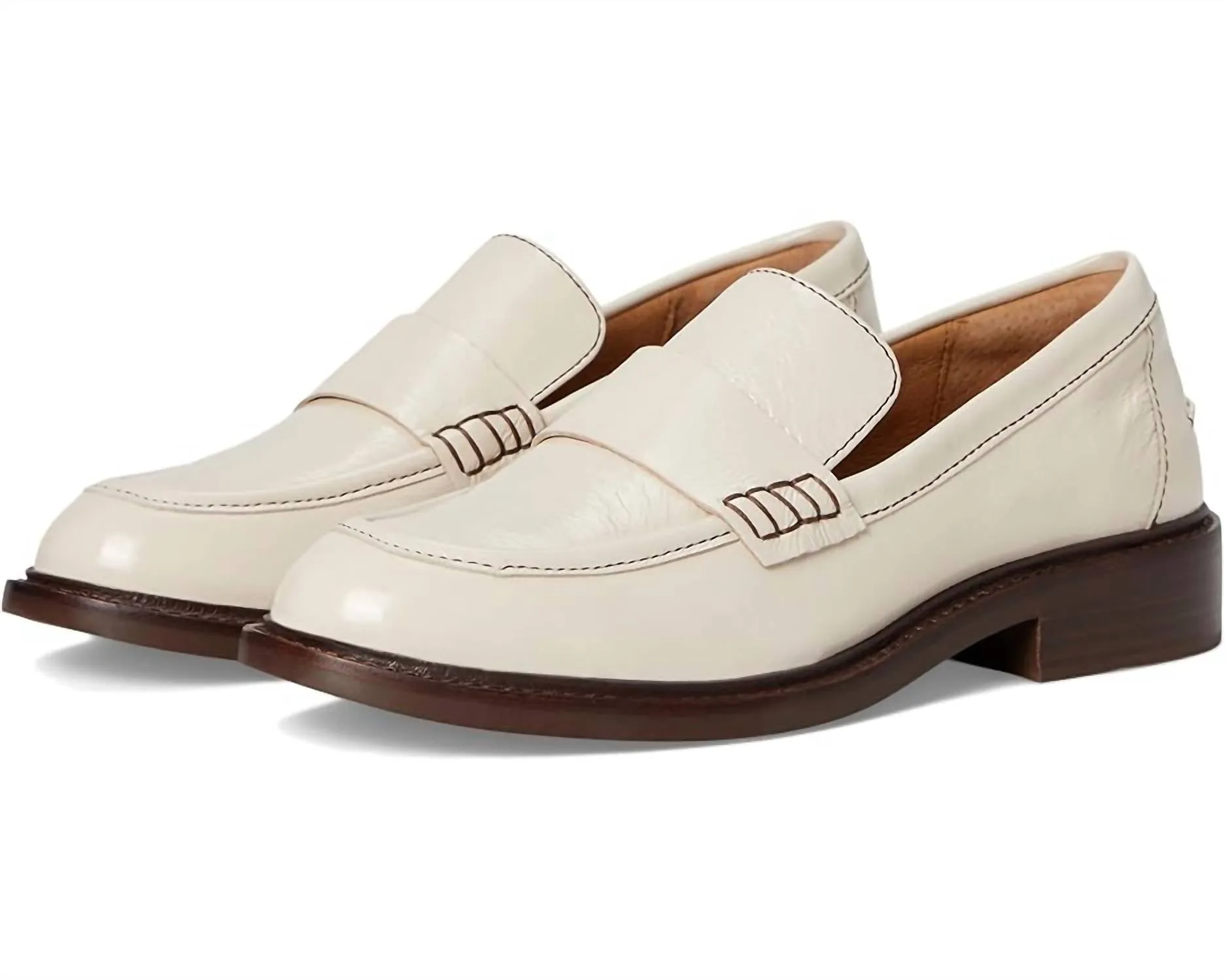 Soft Touch Cushioned Insole Women's Meryl Loafers In Almond