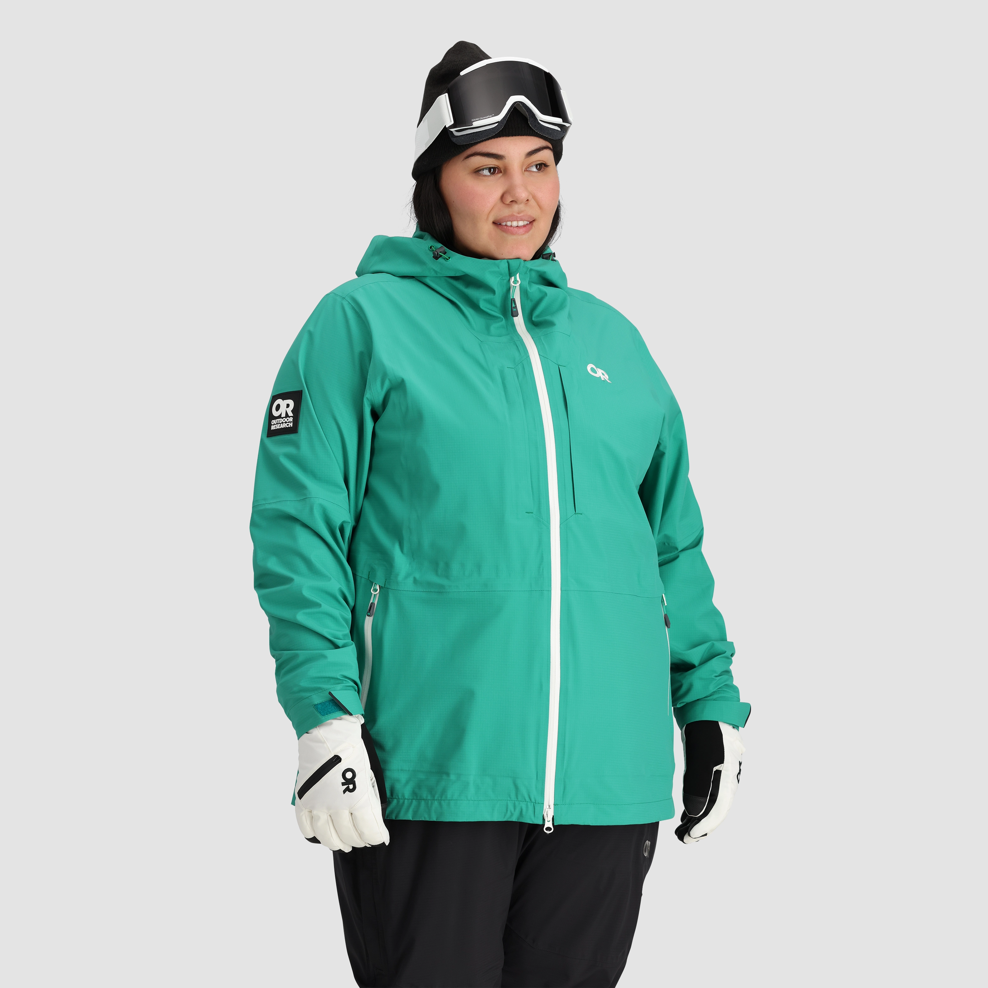Allure High Visibility Accents Women's Carbide Jacket-Plus