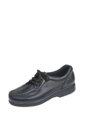 Women's Take Time Mocassin In Black Comfortable leather