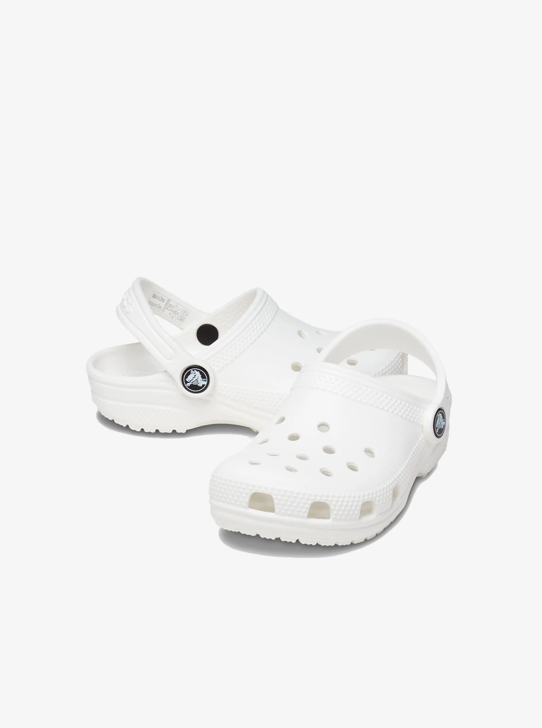 Classic Clog White Infants Stylish Slides