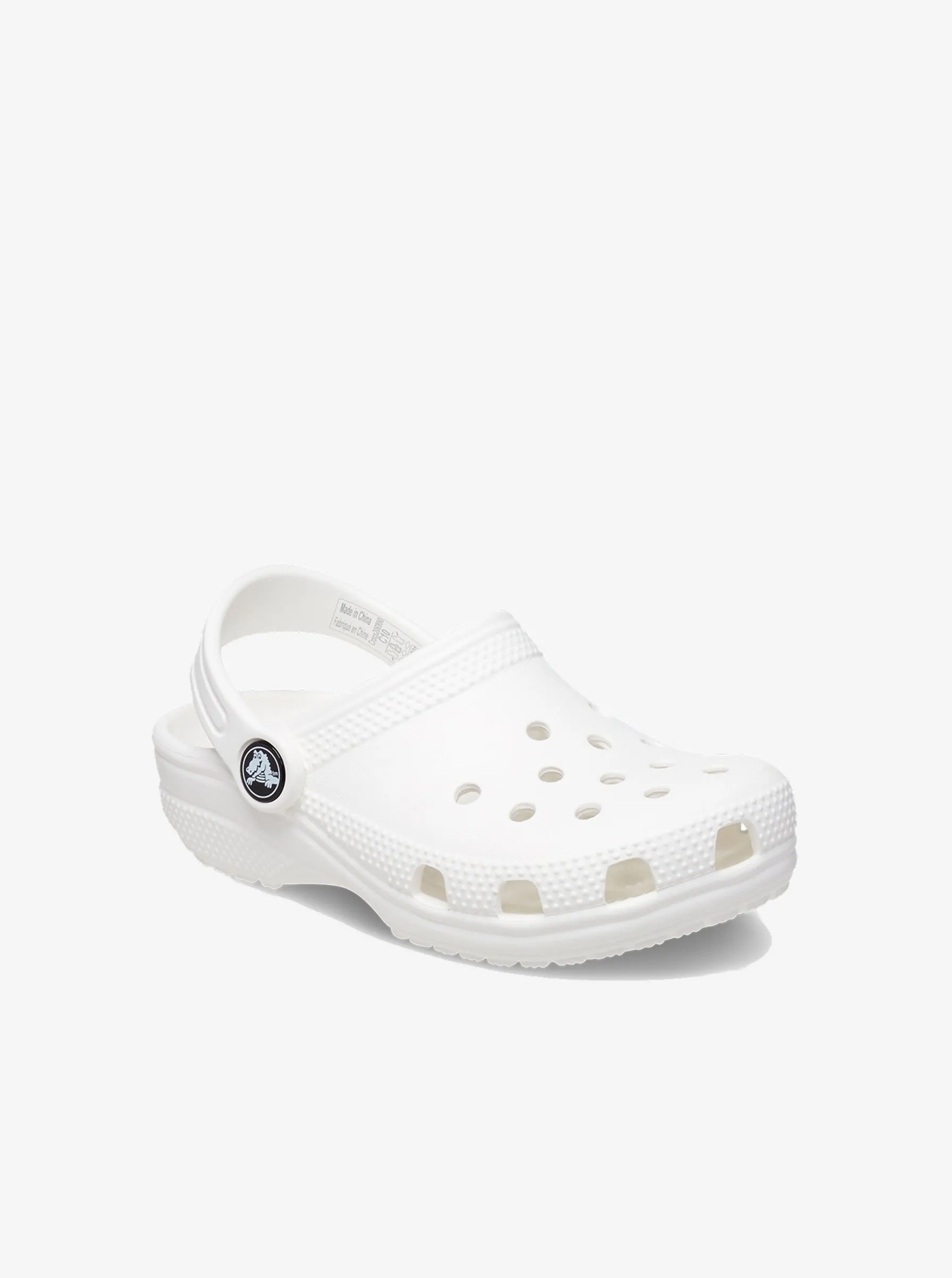 Soft Foot Sandals Elastic Classic Clog White Infants