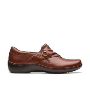 Influencer Choice Calm Mood Clarks Cora Aubrie in Brown Leather