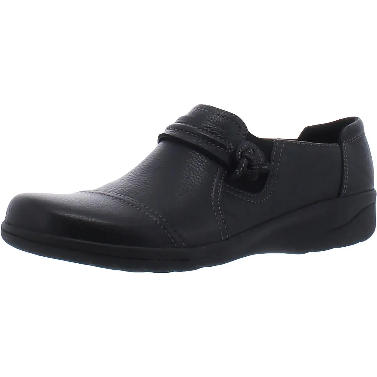 Ergonomic Design Versatile Footwear Cheyn Madi Womens Leather Slip On Loafers