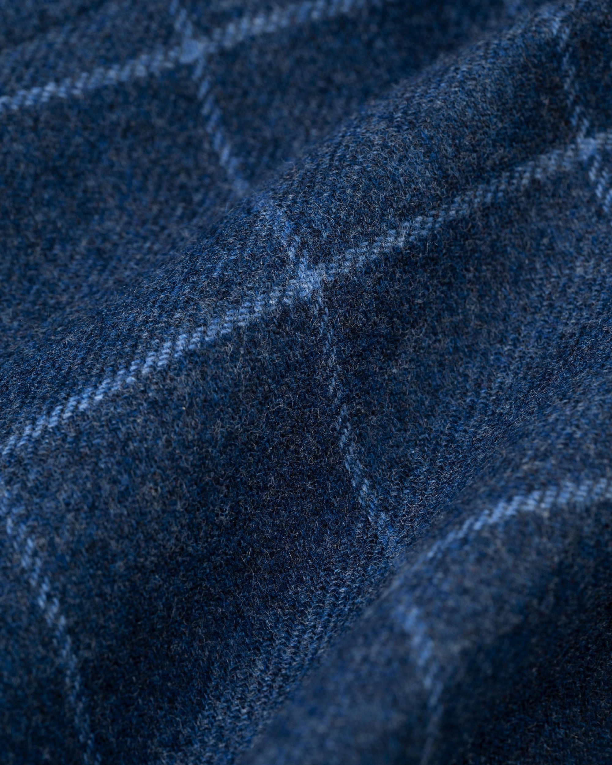 Chic Layering Made-in-Canada Medium Blue with Light Blue Windowpane Sport Coat