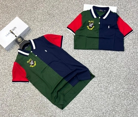 Drop Shoulder Cut Polo Ralph Lauren Small Pony And Badge Polo