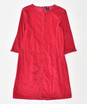Soft Shape Relaxed Finish GAP Girls A-Line Dress 9-10 Years Large Pink