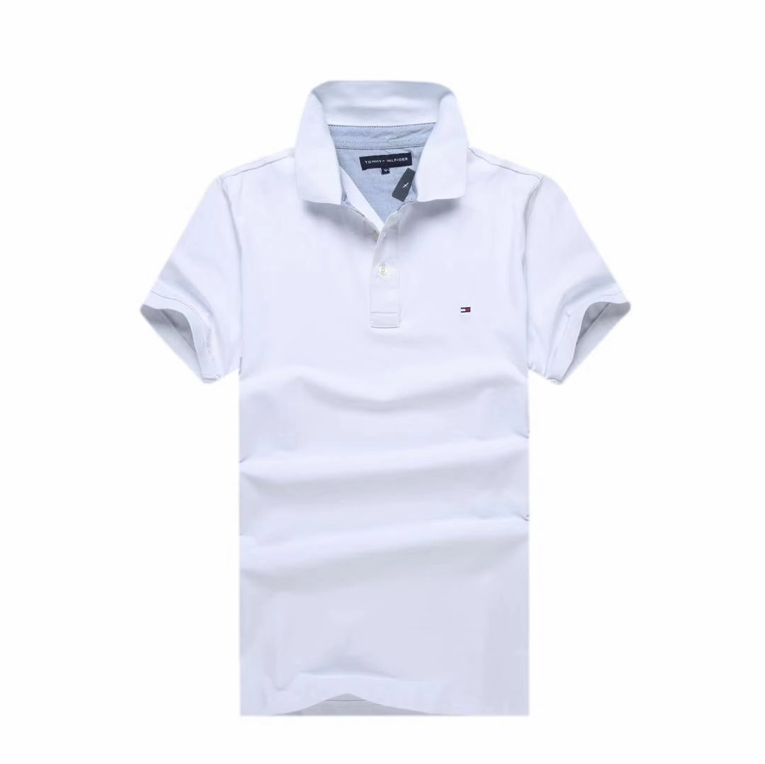 Active Fashion Cotton-piqu?? polo Tommy Hilfiger Polo White Plain shirt with logo undercollar