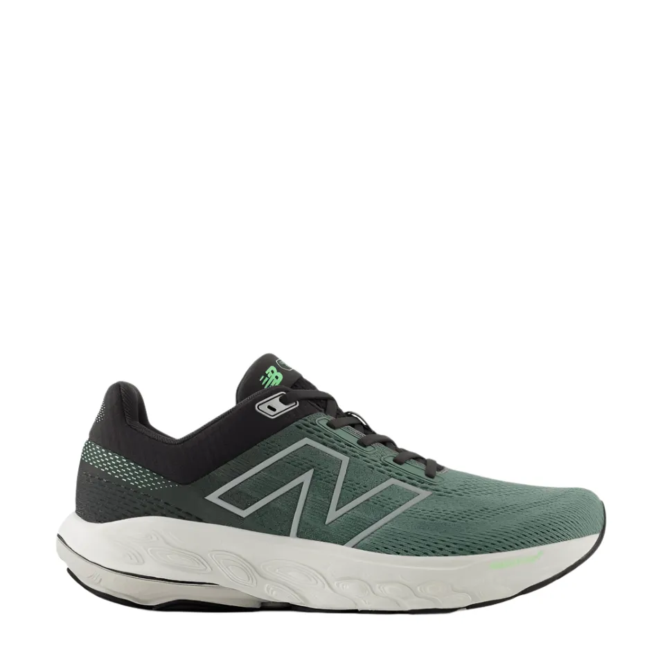 New Balance Men's 860 V14 Running Shoes in Dark Juniper SS25 Ankle Collar
