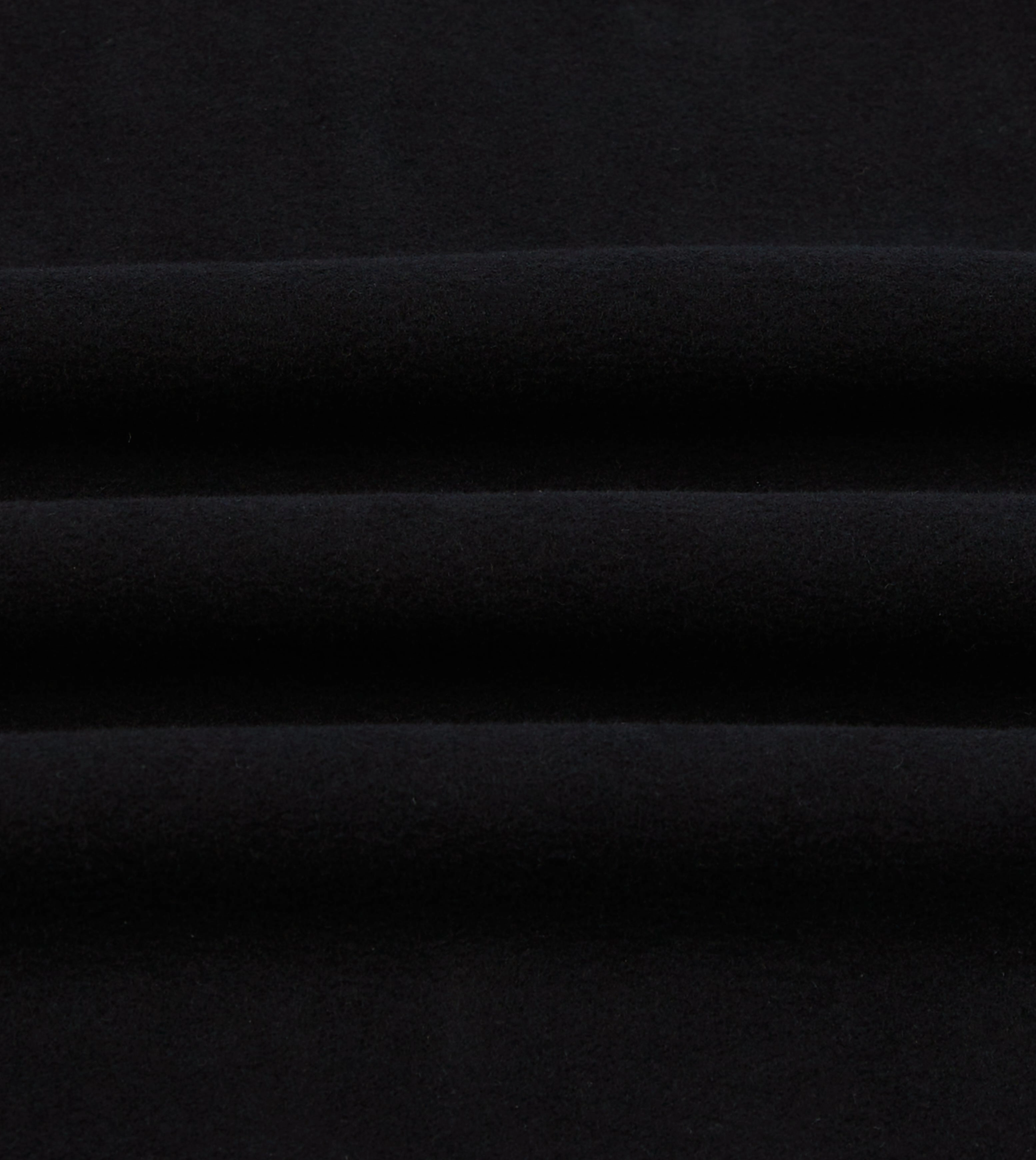 Dark Navy Moleskin Utility Jacket dry-cleanable