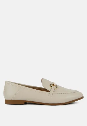 Outdoor Ready Stone Path Maurice Semi Casual Faux Leather Loafers