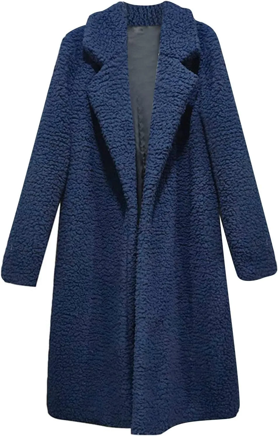 cooki Fur Coats for Women Faux Fur Jackets Fall Fashion Women's 2023 Winter Open Front Long Shaggy Coat Outerwear Fall Jacket