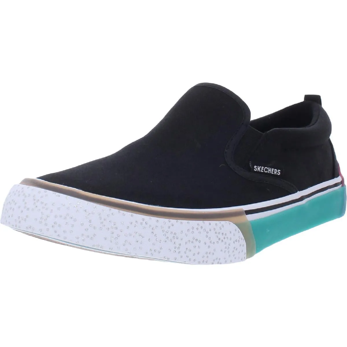 Cool As Ice Womens Memory Foam Lifestyle Slip-On Sneakers Urban Lane Light Design
