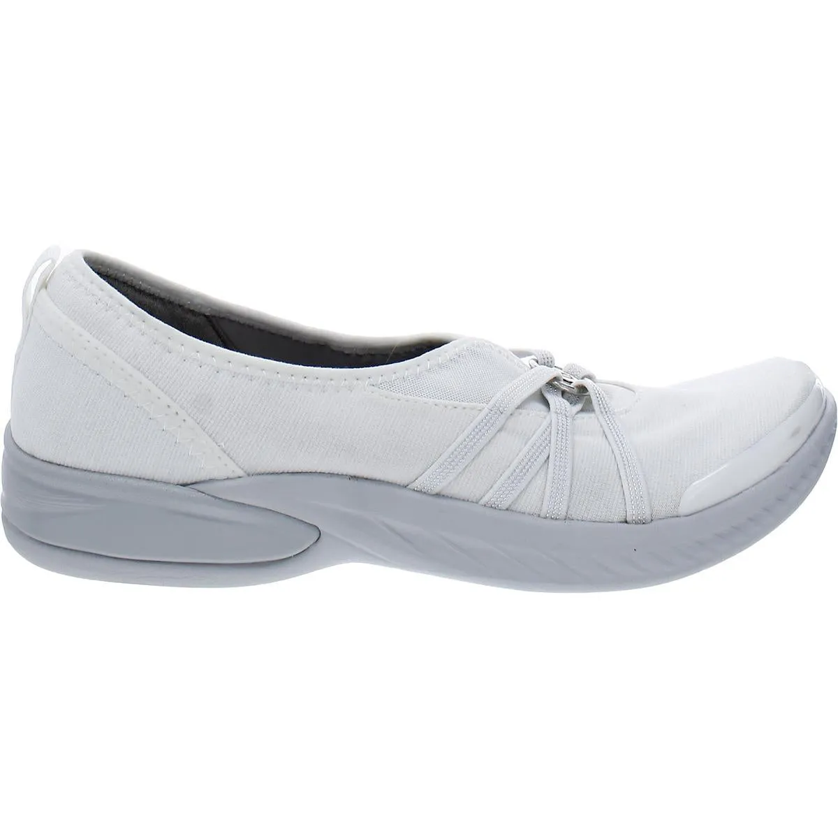 Simple Style Niche Womens Cushioned Slip-On Sneakers