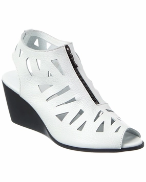 All Season Flex Ease Arche Eggaya Leather Wedge Sandal