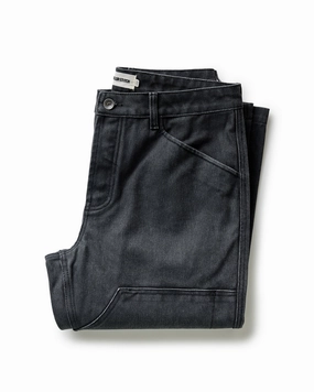 The Chore Pant in Coal Chipped Canvas Adaptable Style All Purpose Fit