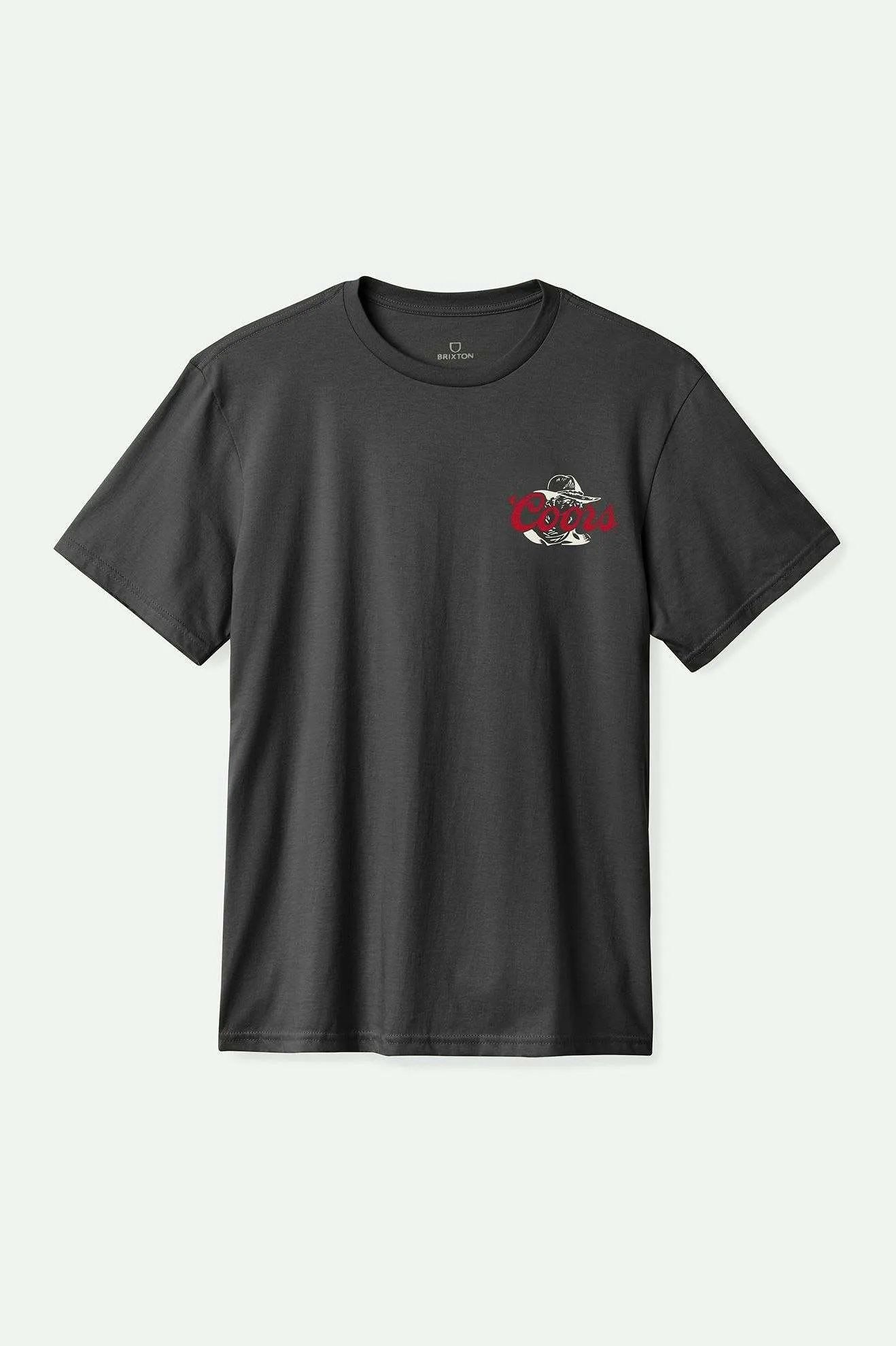 Coors Wayne S/S Standard T-Shirt - Black Timeless Comfort Wear Tagless Design