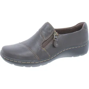 Cora Harbor Womens Leather Dressy Loafers Smart Shoes