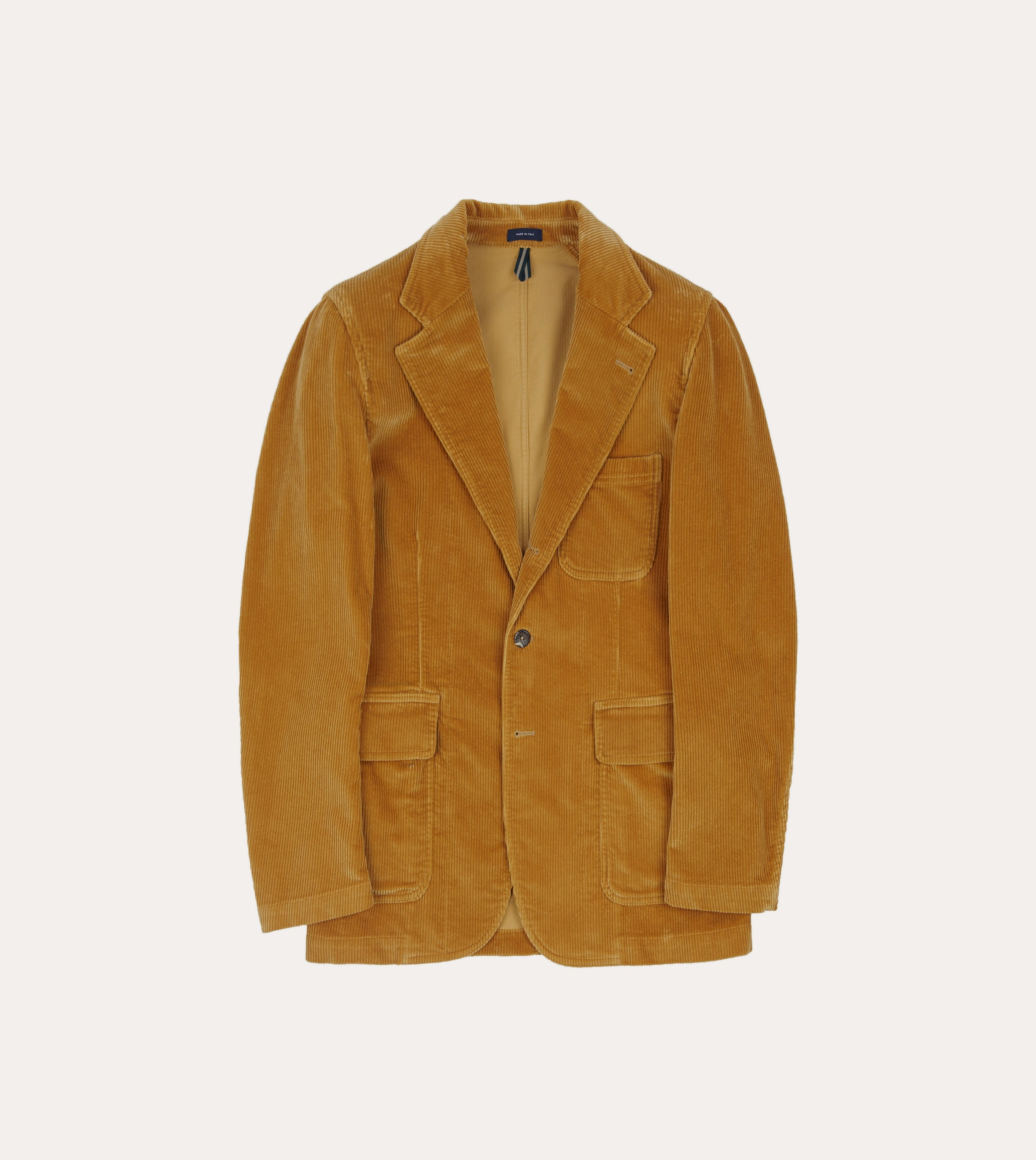 Minimalist Design Chic Layering Corn Cotton Corduroy Games Blazer Mk. I