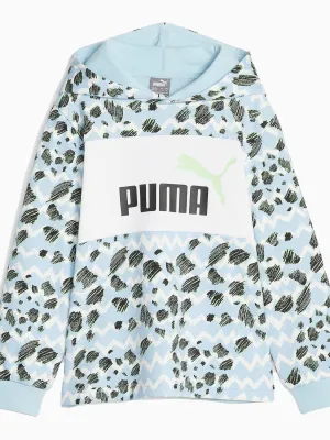 Sleeve Detail Essential Mix n Match Hoodie Kids