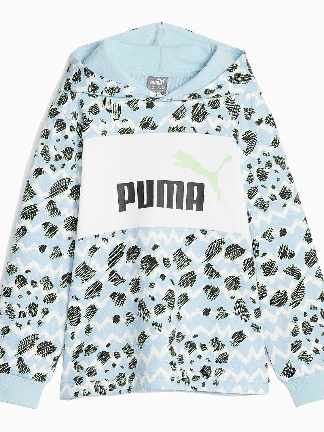 Sleeve Detail Essential Mix n Match Hoodie Kids