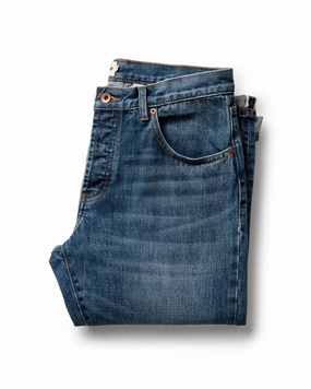 Urban Utility The Democratic Jean in Mid Wash Organic Selvedge