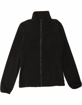CMP Boys Fleece Jacket 15-16 Years Black Polyester Light Rain Durable Build