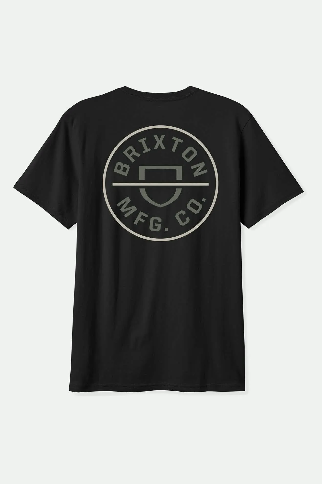 Crest II S/S Standard T-Shirt - Black/Dark Sage/Warm Grey Light Outfit