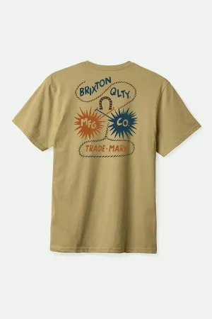 Effortless Daywear Remo S/S Tailored T-Shirt - Khaki