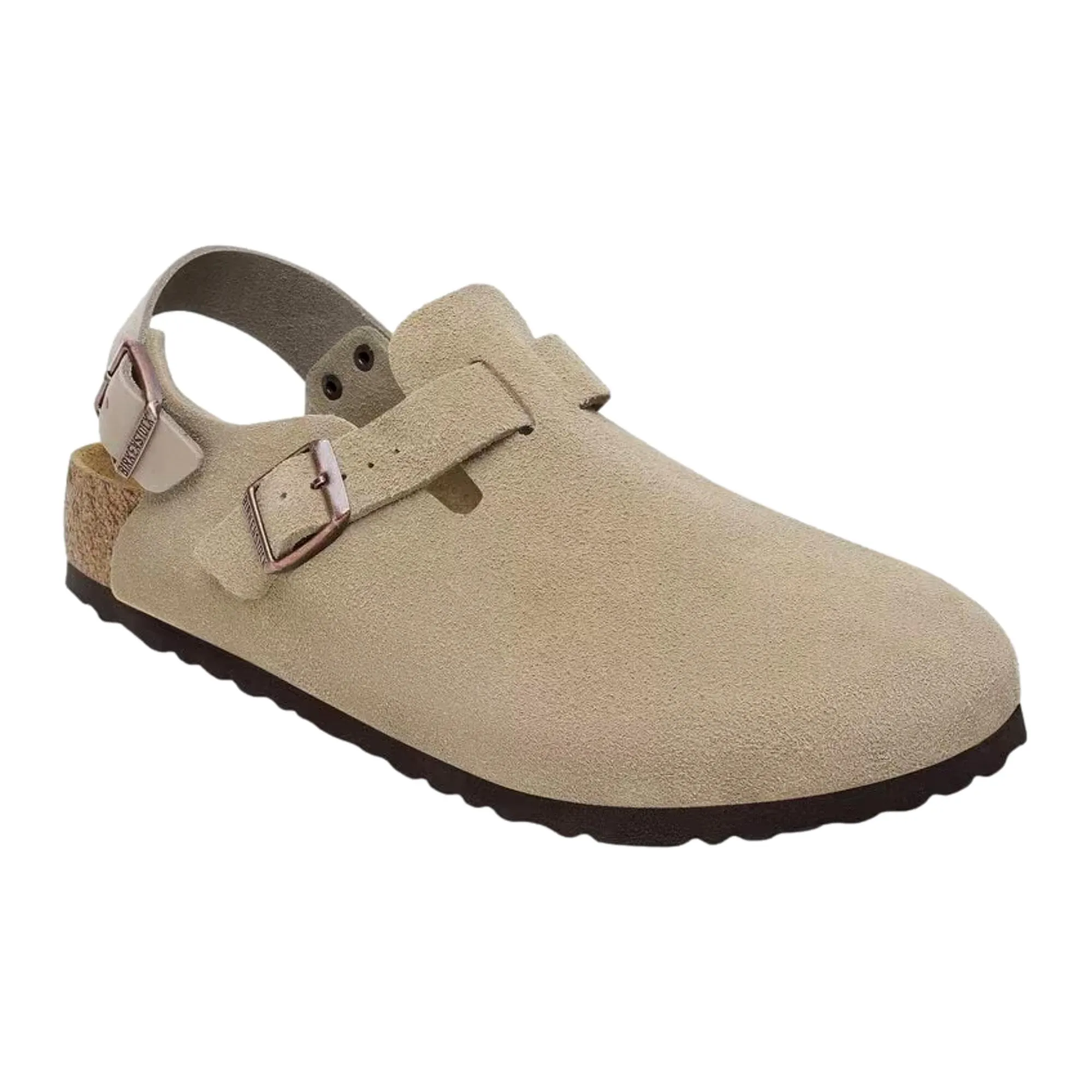 Birkenstock Tokio II Suede Taupe  1028323 Women's Arch Care Casual Design