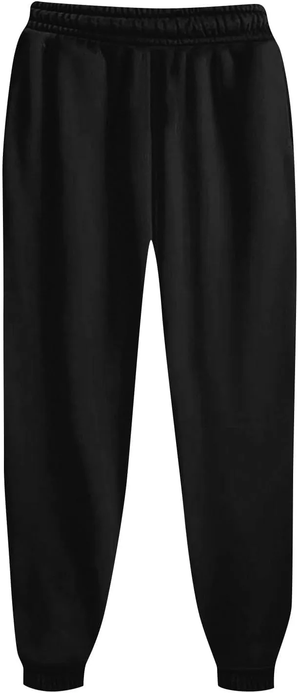 Cute Sweatpants for Women Casual high Waisted Athletic Fleece Jogger Pants with Pockets Workout Lounge Fashion 2024