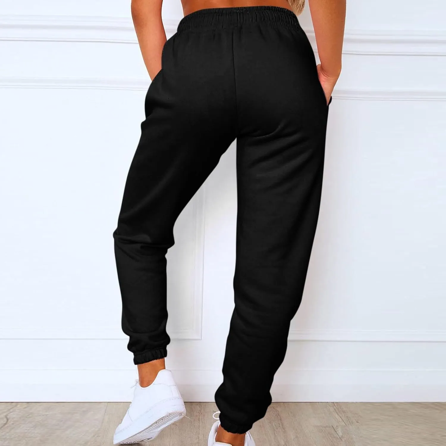 Cute Sweatpants for Women Casual high Waisted Athletic Fleece Jogger Pants with Pockets Workout Lounge Fashion 2024