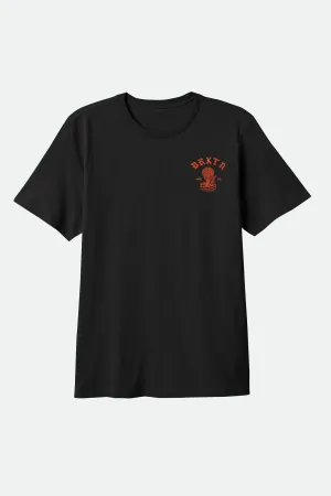 Preppy On-the-Go Comfort Darver S/S Standard T-Shirt - Black