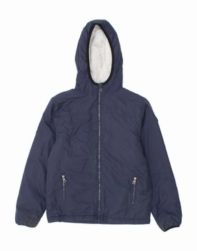 AbrasionResistant Toothbrush GAUDI Boys Hooded Padded Jacket 11-12 Years Navy Blue Polyester
