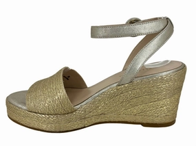 Strap Fit Bold Wear Women's Wilder Espadrille In Gold