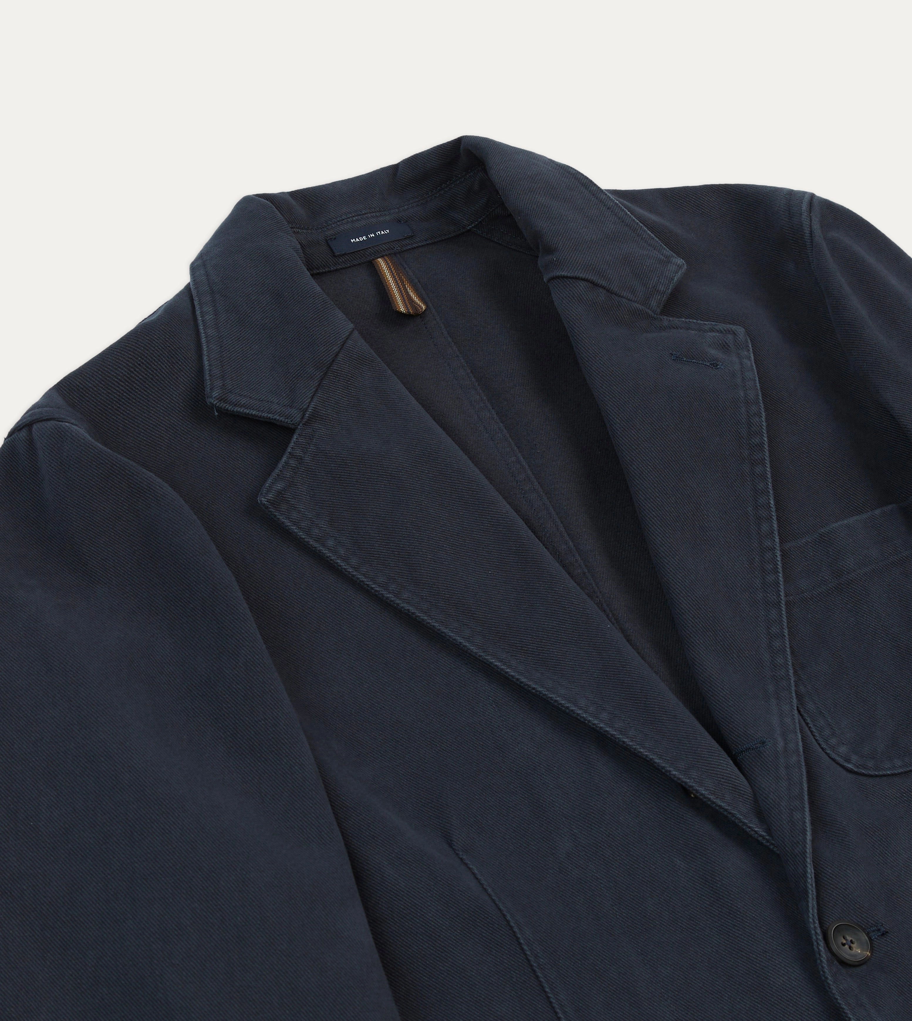 Business Casual Comfort Dark Navy Heavy Cotton Twill Games Blazer Mk. I