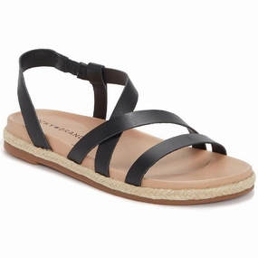 Walk Sole DARLI Womens Leather Strappy Espadrilles