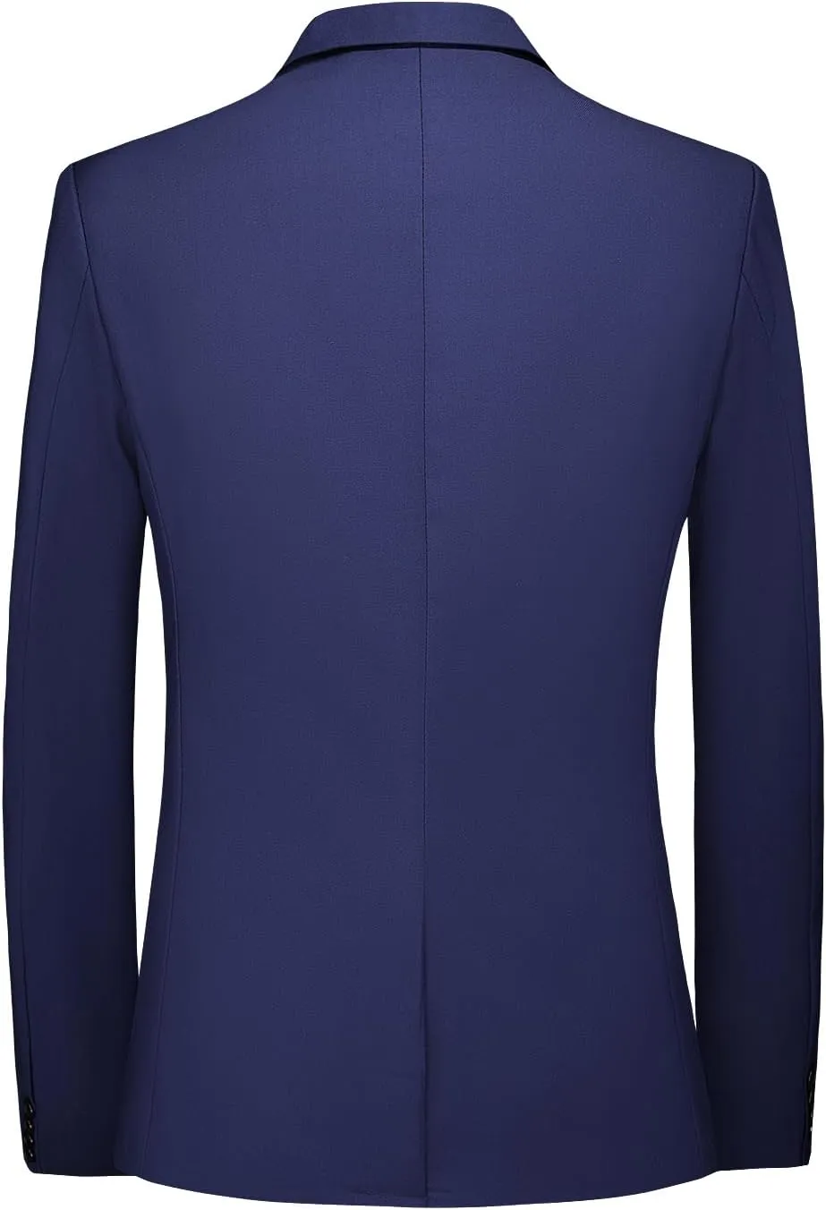 DAVID.ANN Men's Slim Fit Casual One Button Blazer Jacket