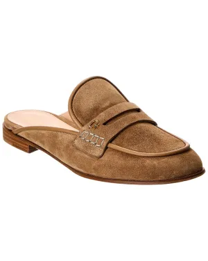 Relaxed Energy Gianvito Rossi Florio Suede Loafer