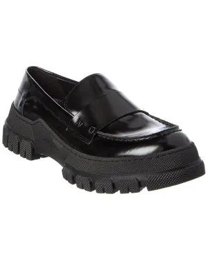 Open   Toe Open Plaza Weekend Max Mara Conero Leather Loafer