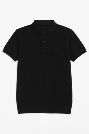Black BH Premium Polo GentleWashResistance