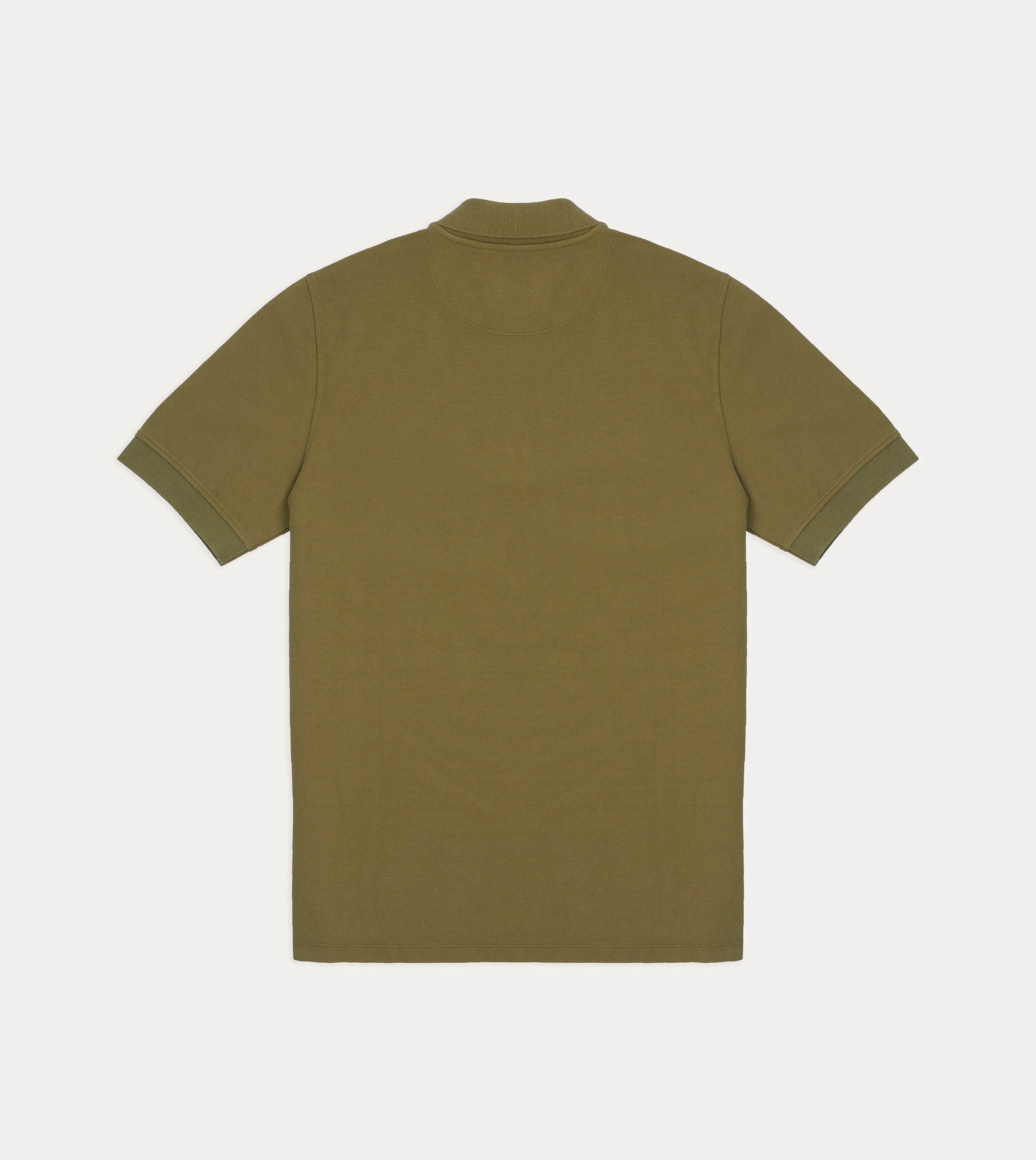 product home friendly comfort Khaki Piqu?? Cotton Polo Shirt