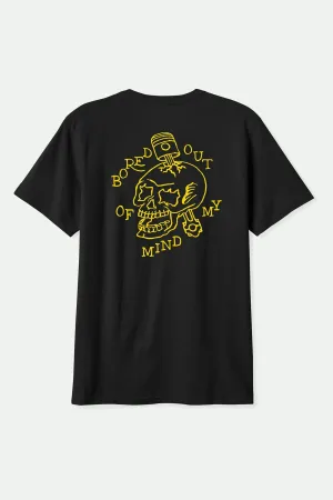 Daytona S/S Standard T-Shirt - Black Outdoor Look