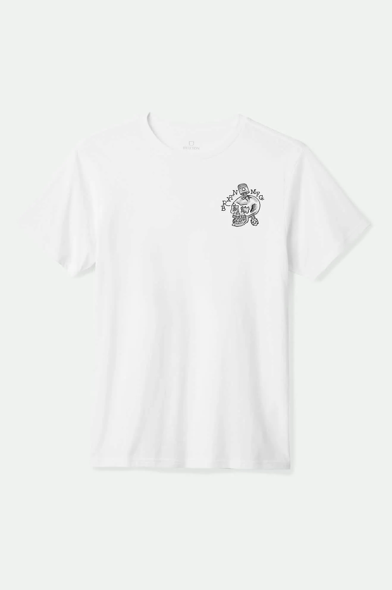 Daytona S/S Standard T-Shirt - White Cozy and Soft
