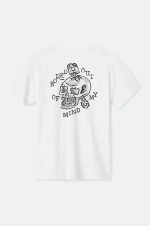 Daytona S/S Standard T-Shirt - White Moisture wicking Subtle Details