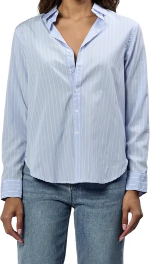 DEAR JOHN Lolita Women's Shirt Poplin Button-Up Long Sleeve