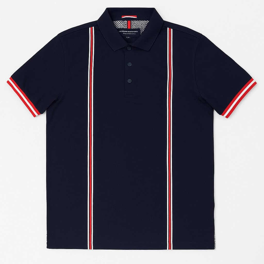 Denim & Flower Men Polo Travel Style